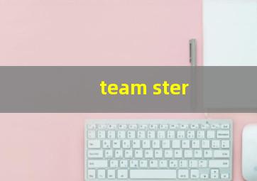 team ster